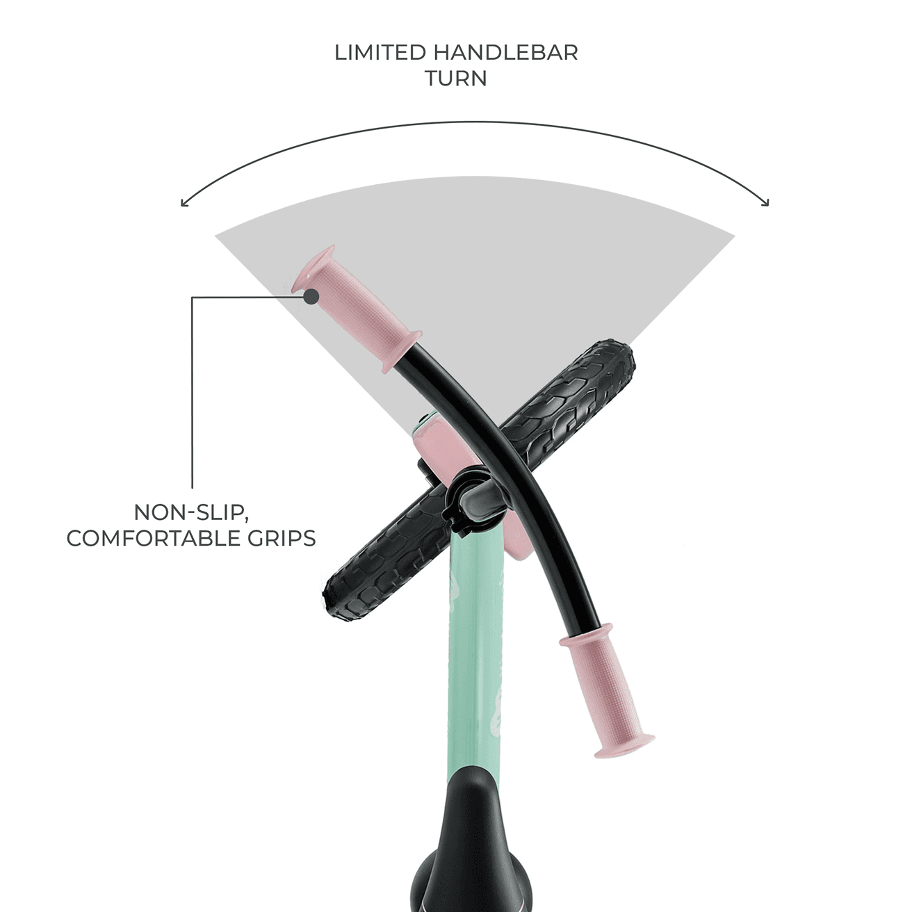 Kinderkraft 2WAY NEXT ბალანს ველოსიპედი / Balance Bike 7