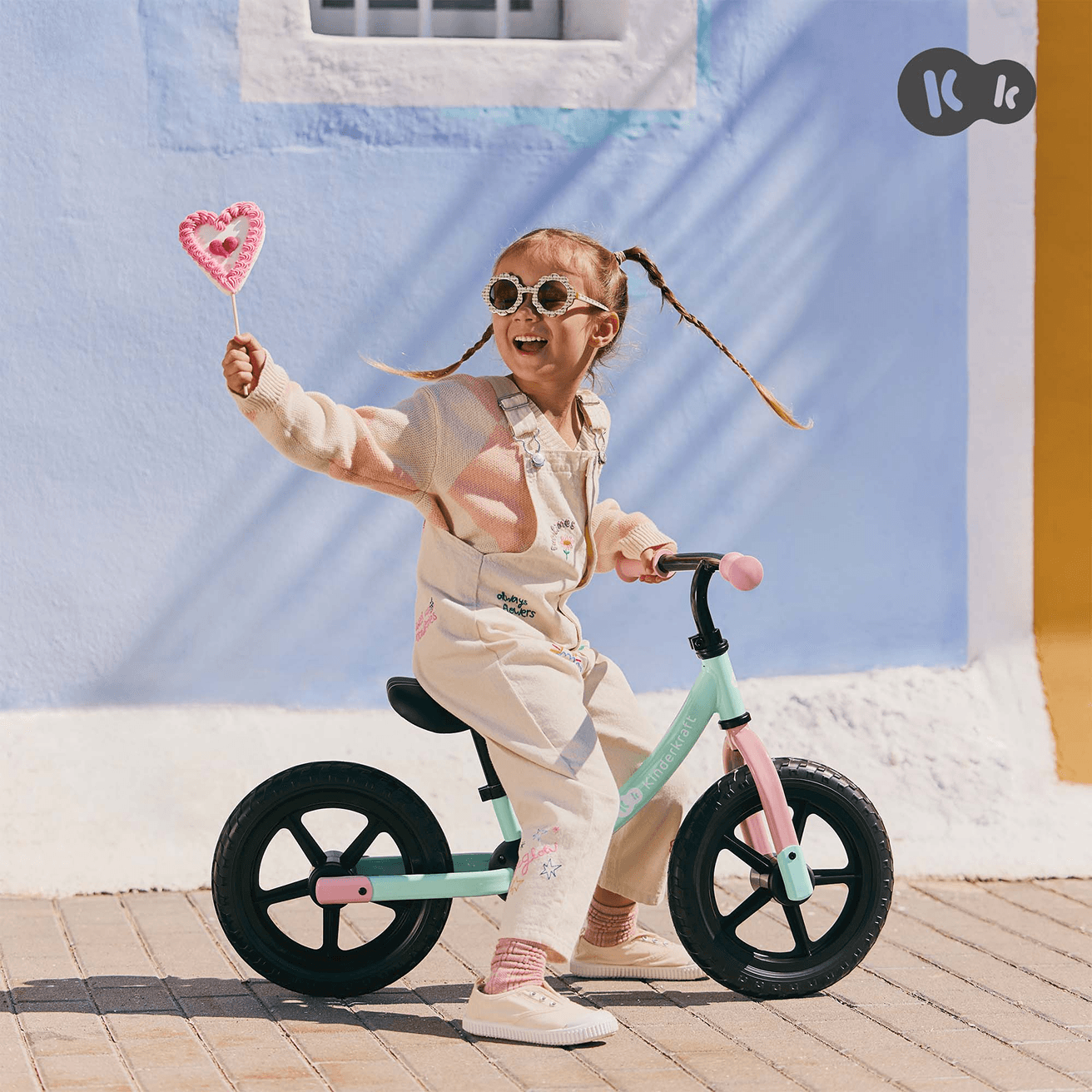 Kinderkraft 2WAY NEXT ბალანს ველოსიპედი / Balance Bike 10