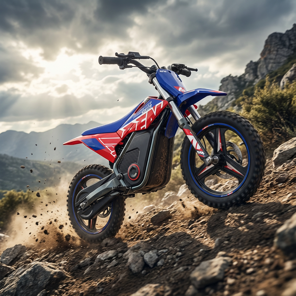 RFN SX-E500 – საბავშვო ელექტრო მოტოციკლი Warrior Kids 10