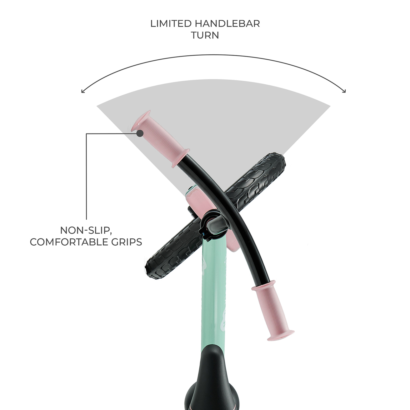 Kinderkraft 2WAY NEXT ბალანს ველოსიპედი / Balance Bike 7