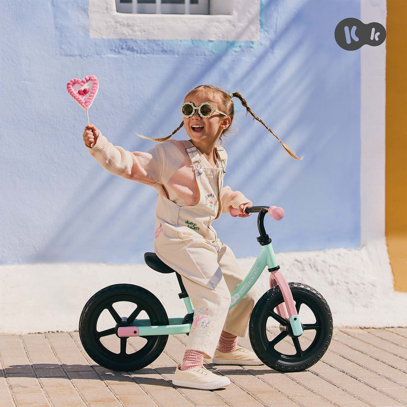 Kinderkraft 2WAY NEXT ბალანს ველოსიპედი / Balance Bike 10