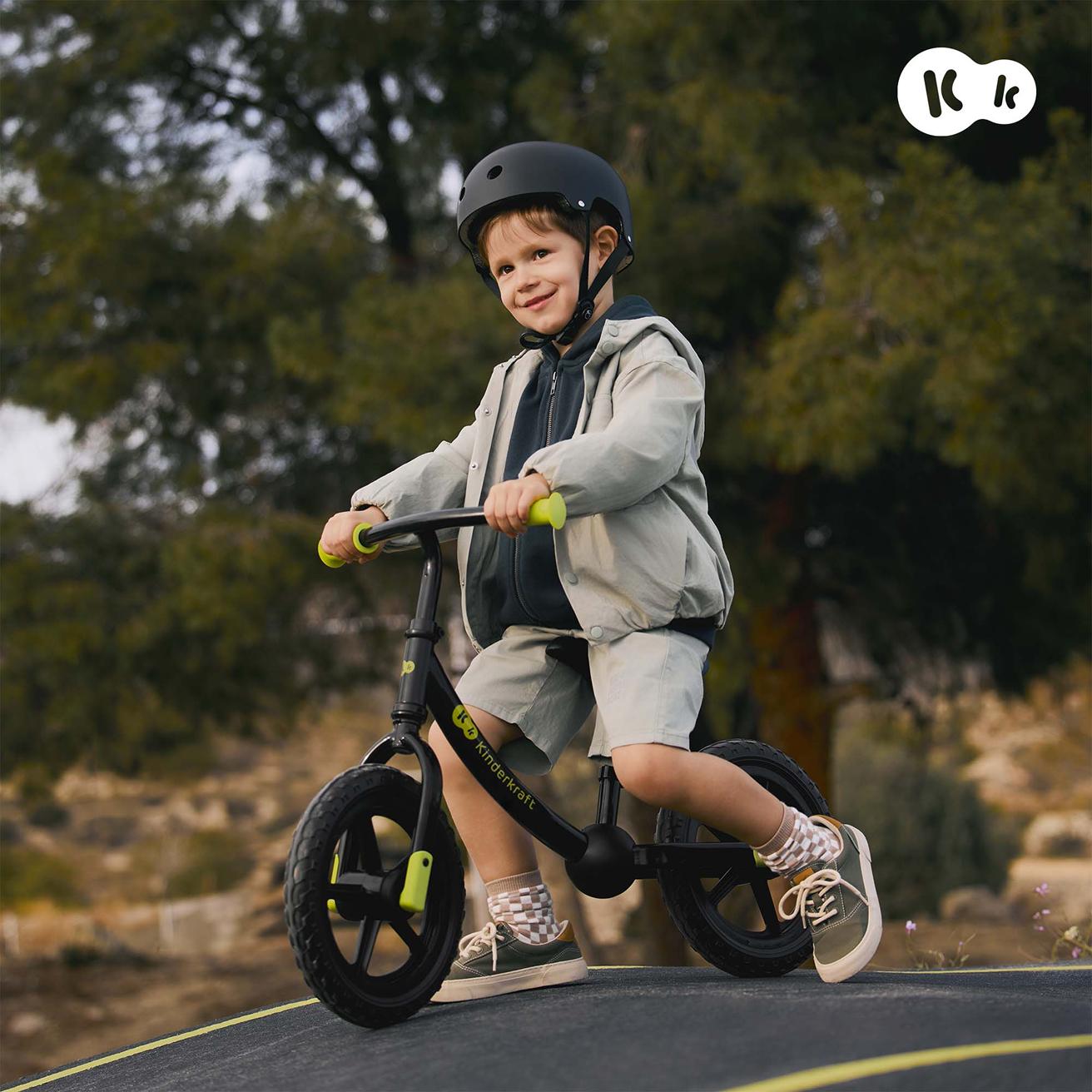 Kinderkraft 2WAY NEXT ბალანს ველოსიპედი / Balance Bike 15