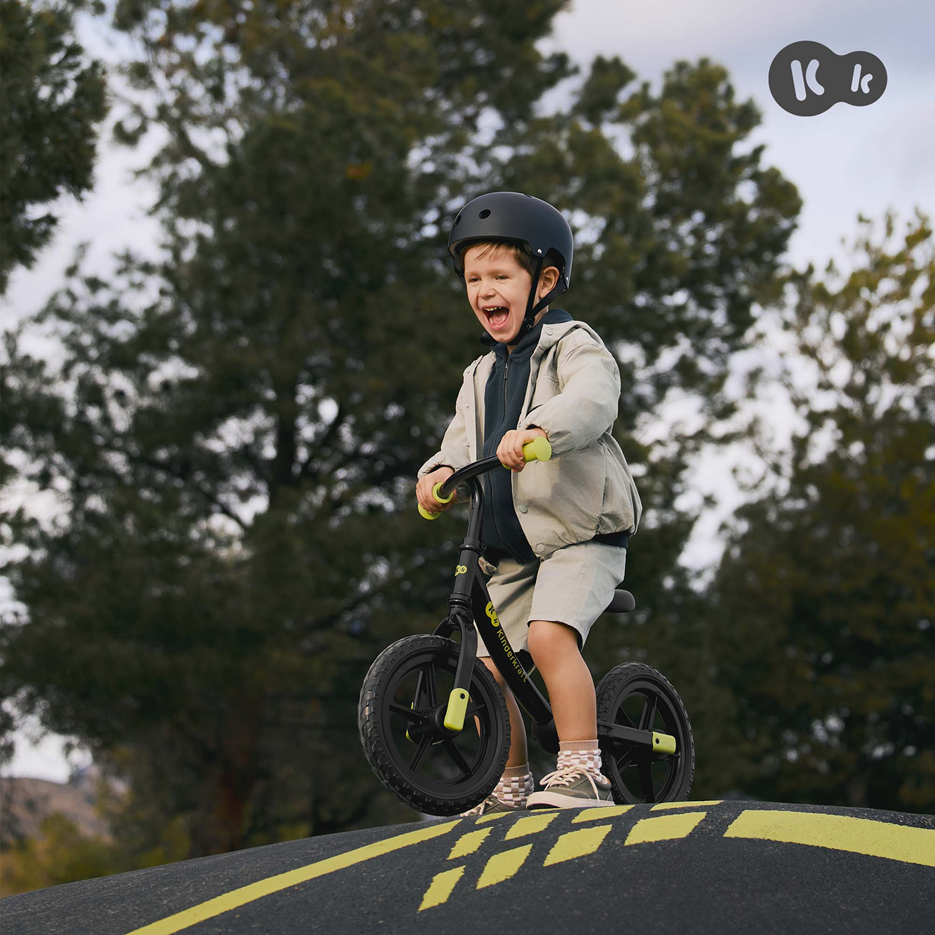 Kinderkraft 2WAY NEXT ბალანს ველოსიპედი / Balance Bike 16