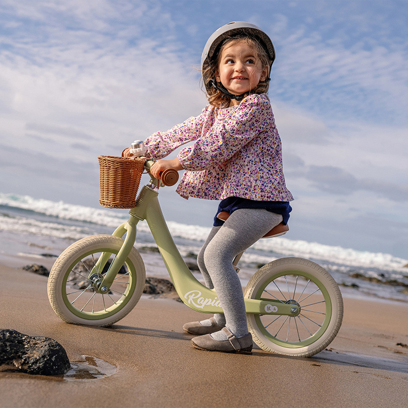 Kinderkraft RAPID 2 ბალანს ველოსიპედი / Balance Bike 9