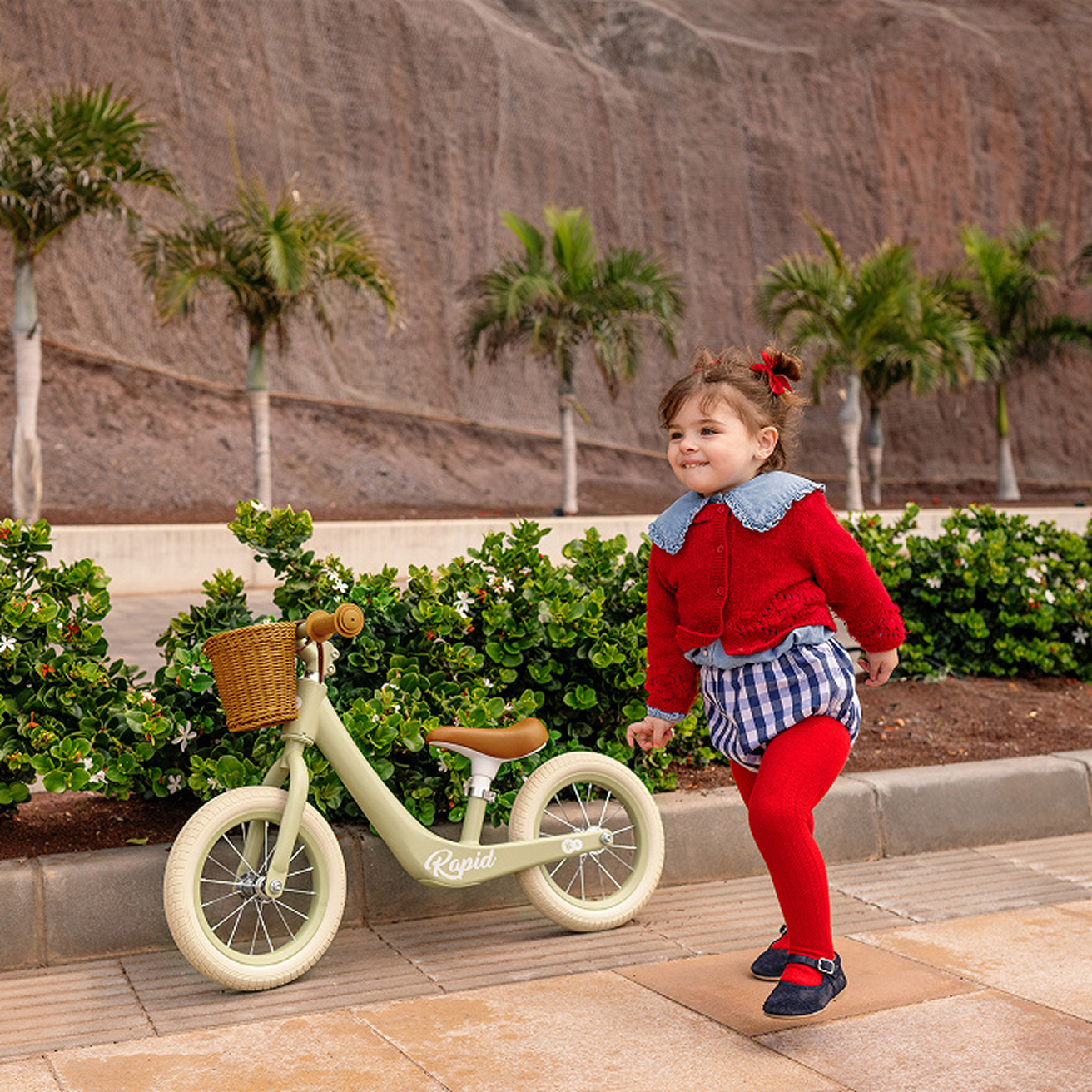 Kinderkraft RAPID 2 ბალანს ველოსიპედი / Balance Bike 11