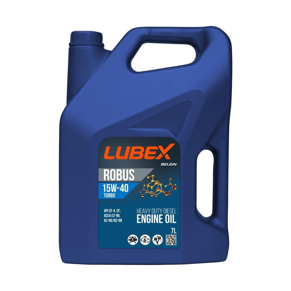 LUBEX ROBUS TURBO 15W-40 API CF-4, CF
