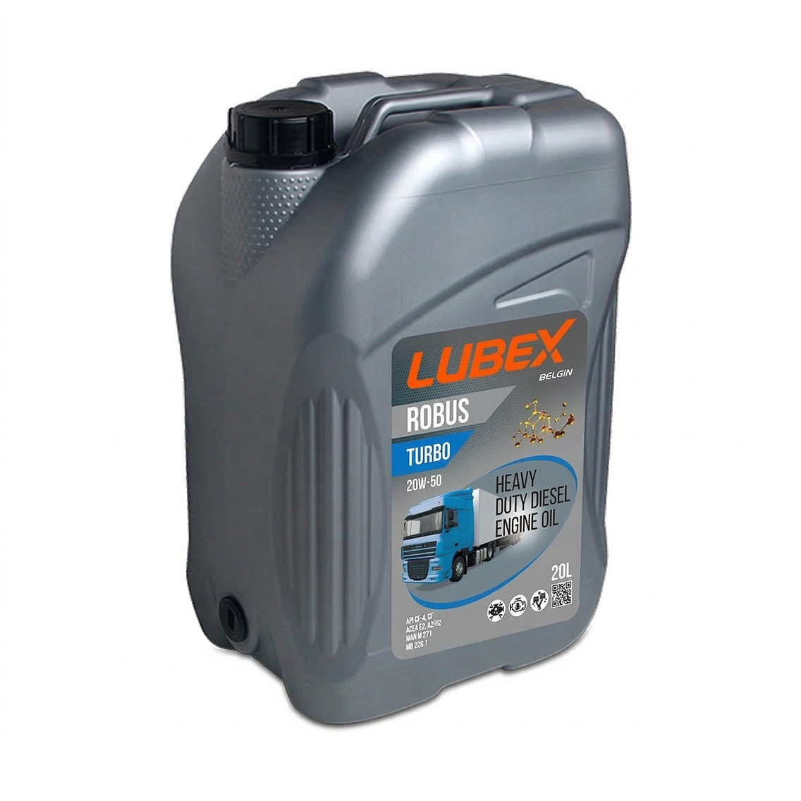 LUBEX ROBUS TURBO 20W-50
