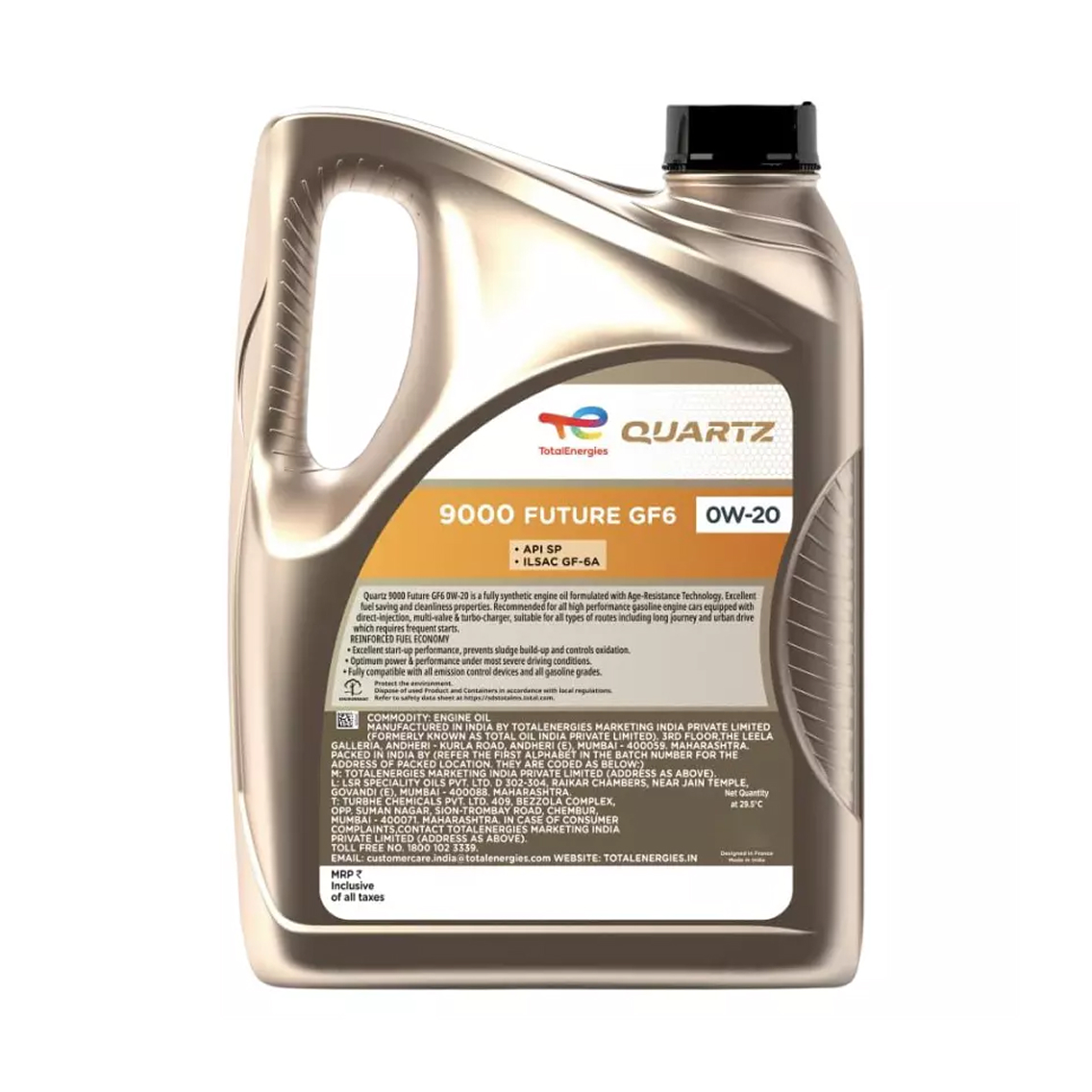 TOTAL Quartz 9000 Future GF6 0W-20 7