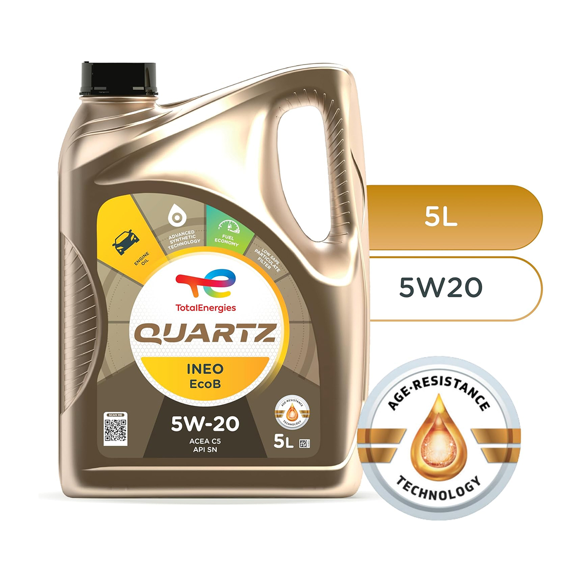 TOTAL Quartz Ineo EcoB 5W-20 7