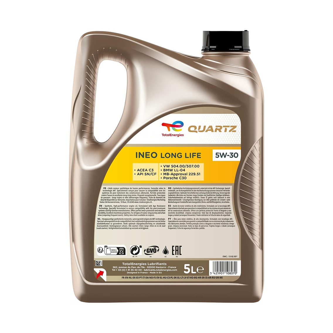TOTAL Quartz Ineo Long Life 5W-30 6