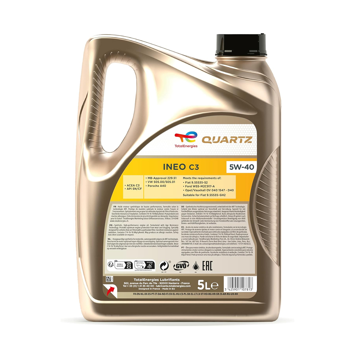 TOTAL Quartz Ineo C3 5W-40 6